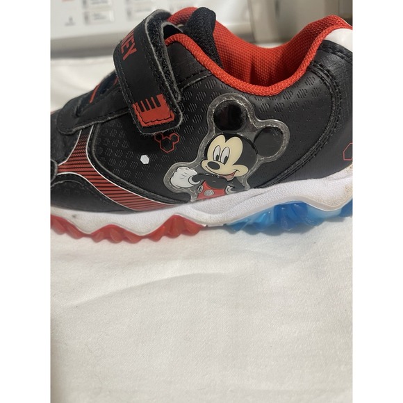 Mickey Light Up Shoes Size 11 Boys - Picture 1 of 5